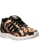 Adidas Womens Shoes ZX Flux S77310-BLK Black/White Cheetah Print