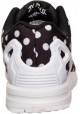Adidas Trainers Ladies ZX Flux S77312-BLK Core Black/White/Polka Dot