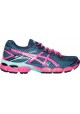 Womens Running Shoes Asics GEL Flux T568Q-502 Medium Blue/Pink/Aqua