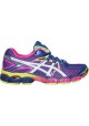 Womens Running Shoes Asics GEL Flux T568Q-330 Blue/White/Flash Yellow