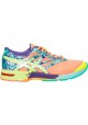 Womens Running Shoes Asics GEL Noosa Tri 10 T580N-230 Flash Coral/Flash Yellow/Ice Blue