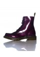 Boots - Dr. Martens 8 EYE Spectra Patent Purple - Women