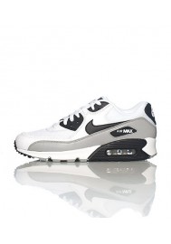 Nike Air Max 90 537384-110 Leather White Shoes Running Men