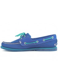 Shoes Timberland Classic 2-Eye Boat Leather ( Olympian Blue/Blue) Men's