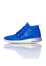  Men Nike Rosherun Mid Blue Royal (Ref : 615601-480) Running