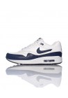 Nike Air Max 1 Leather Navy Blue (Ref : 654466-101) Men Running