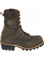 Harley Davidson Boots Tyson Logger Motorcycle Men's Brown D96100